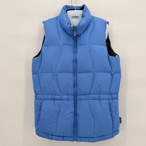Pacific Trail Puffer Vest Blue Quilted Zip Front Insulated Outerwear Women’s XL